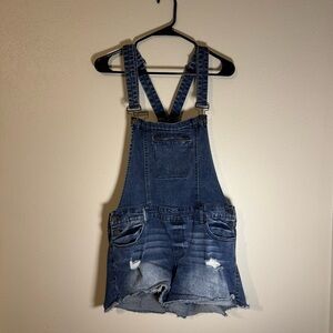 Refuge Blue Denim Overalls